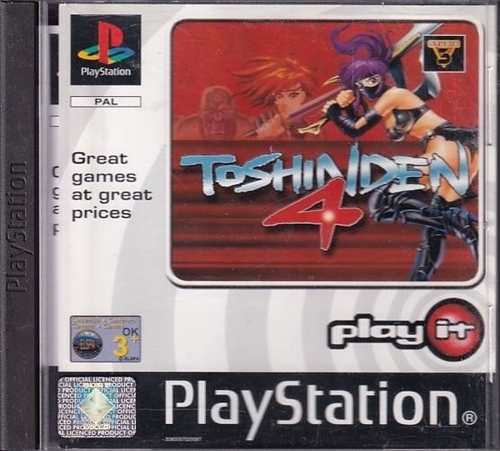 Toshinden 4 - White Label - PS1 (B Grade) (Gebraucht) (Eng)